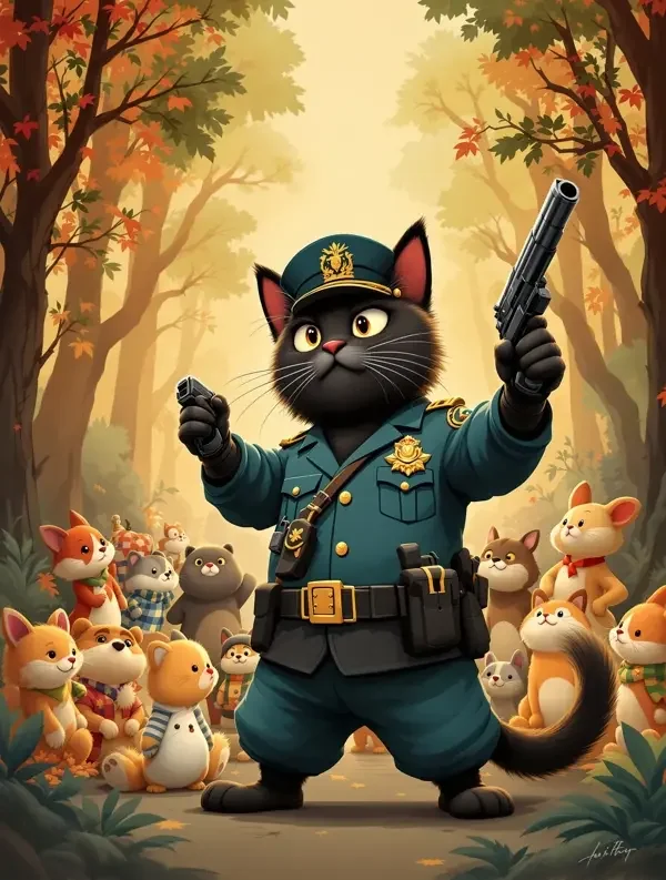 黑猫警长 - 动漫大全 黑猫警长 - 动漫大全封面